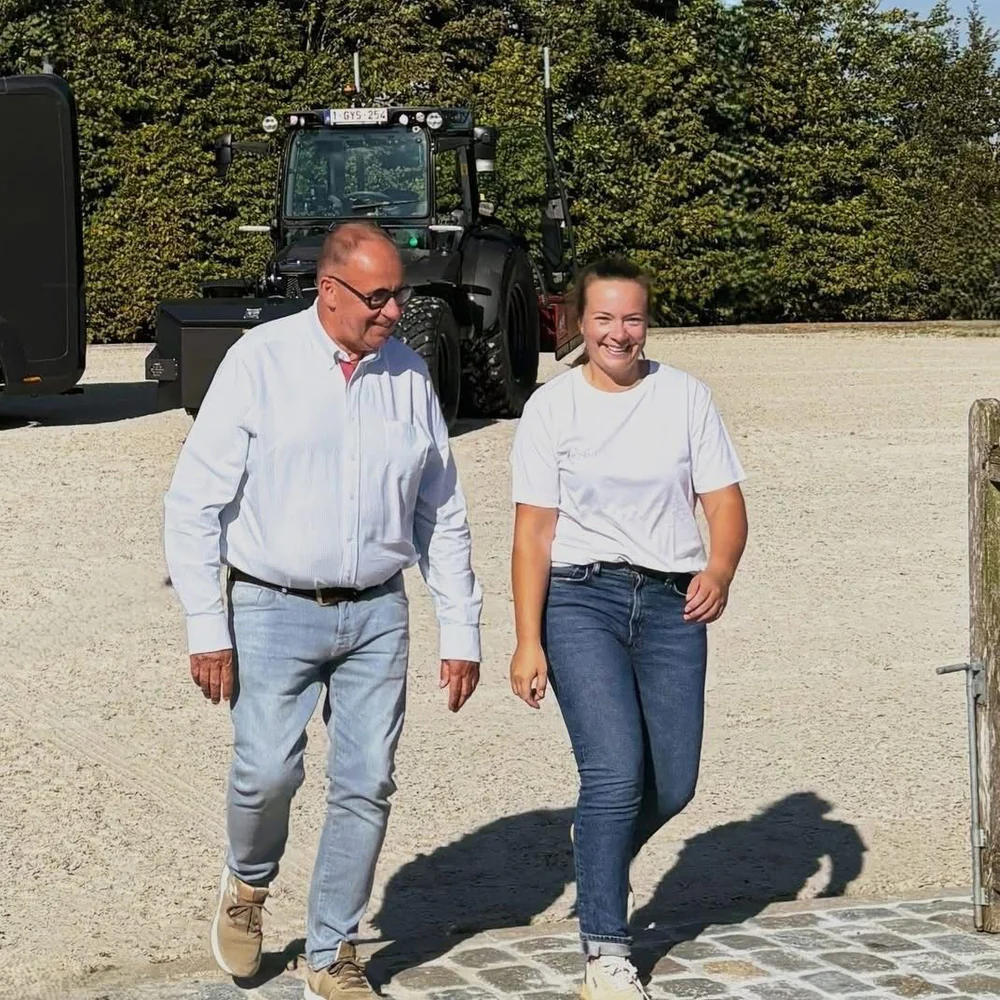 Jan en Odile, oprichters van Equi-P familiebedrijf voor paardenpistes