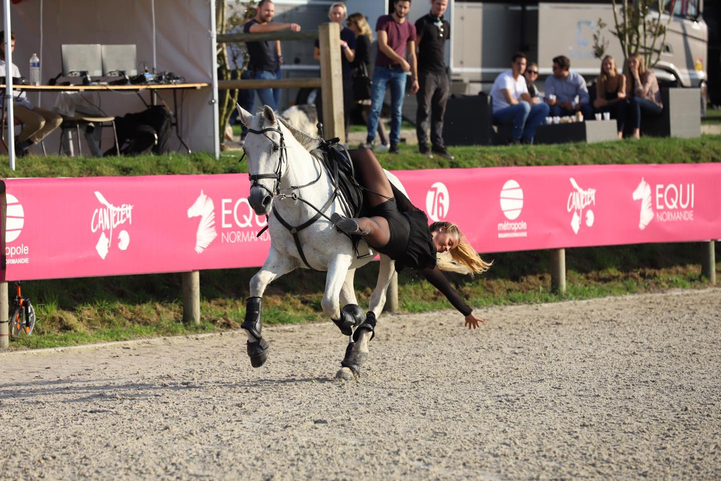 Equi-Normandie - Voltige voorstelling